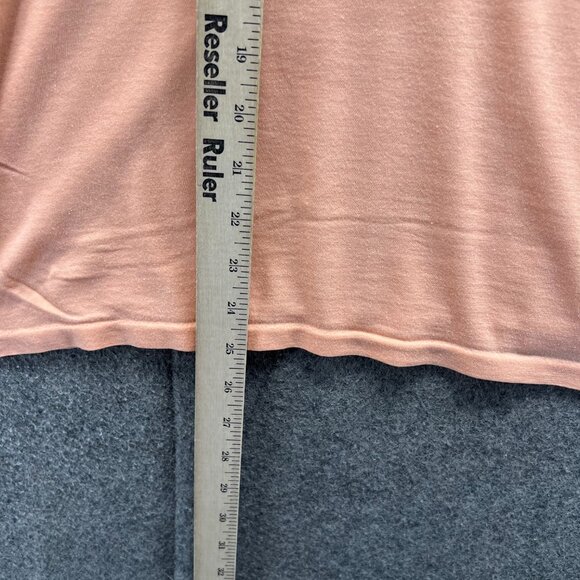 Lacoste Chemise Shirt Mens 2XL Peach Orange Crocodile Logo Tee Spell Out Logo 7 - Picture 4 of 10